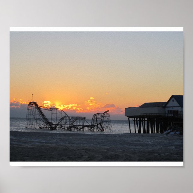 Póster Jersey Shore Rollercoaster (Frente)