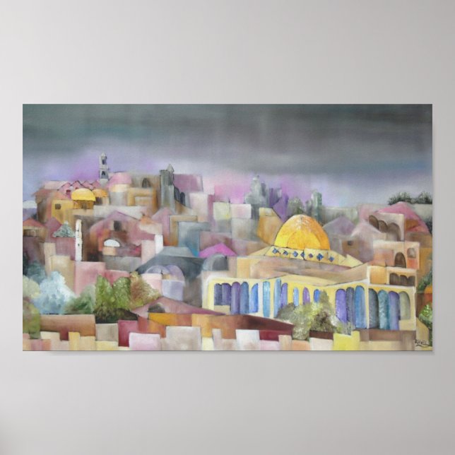 Póster Jerusalém (Frente)