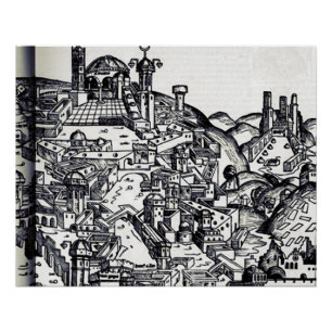 Póster Jerusalém durante o reinado de Salomão