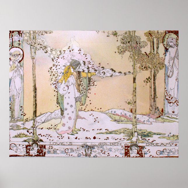 Poster Jessie M. King - Adora o Sonho do Ouro (Frente)