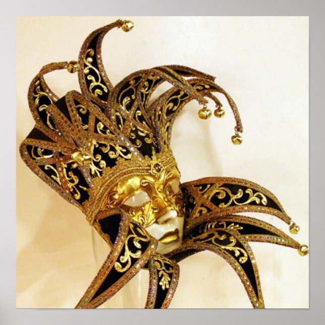 POSTER JESTER CARNIVAL MÁSCARA (Frente)