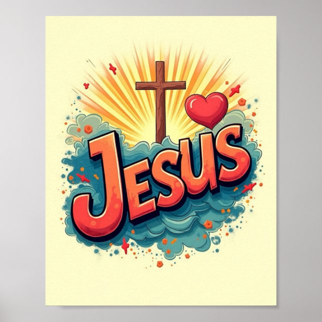 Poster Jesus (Frente)