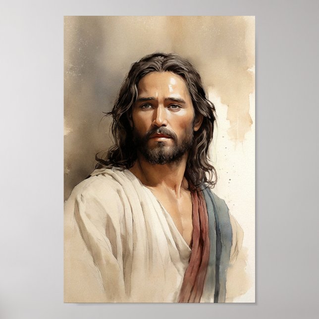 Poster Jesus 35 Pintura (Frente)