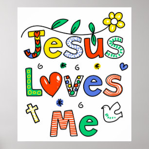Póster Jesus ama-me