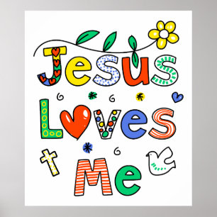 Póster Jesus ama-me