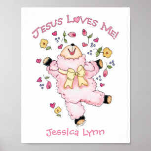 Póster Jesus ama-me cordeiro da dança