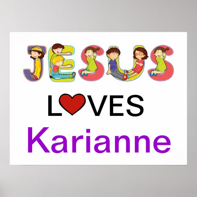 Póster Jesus ama... - SRF (Frente)