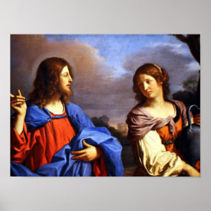 Poster Jesus and Mary Magdalene