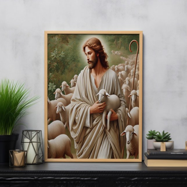 Poster Jesus Andando Com Os Corregos (Criador carregado)