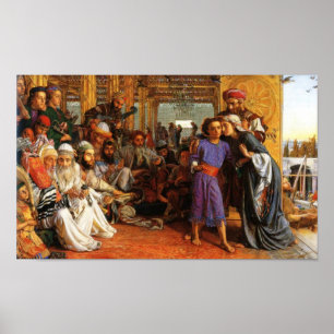 Póster Jesus as a child found in the temple (Luke 2:39-52