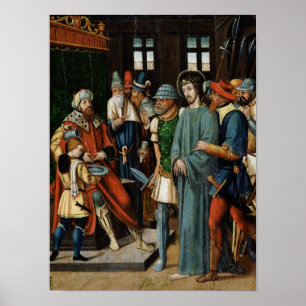 Poster Jesus Before Pilate