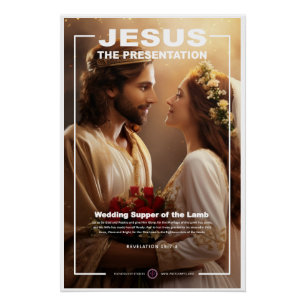 Póster Jesus - Casamento