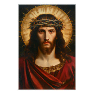 Póster Jesus Cristo   Arte Religiosa Cristã
