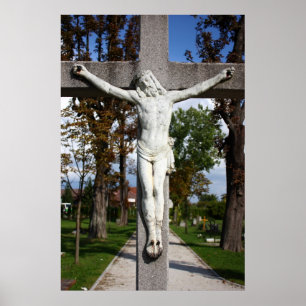 Póster Jesus Cristo crucified