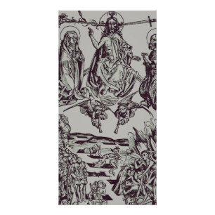 Póster Jesus Cristo é o juiz do universo