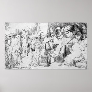 Poster Jesus Cristo entre os doutores