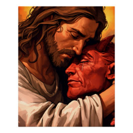 Póster Jesus Cristo Lúcifer