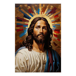 Póster Jesus Cristo - Luz da Fé