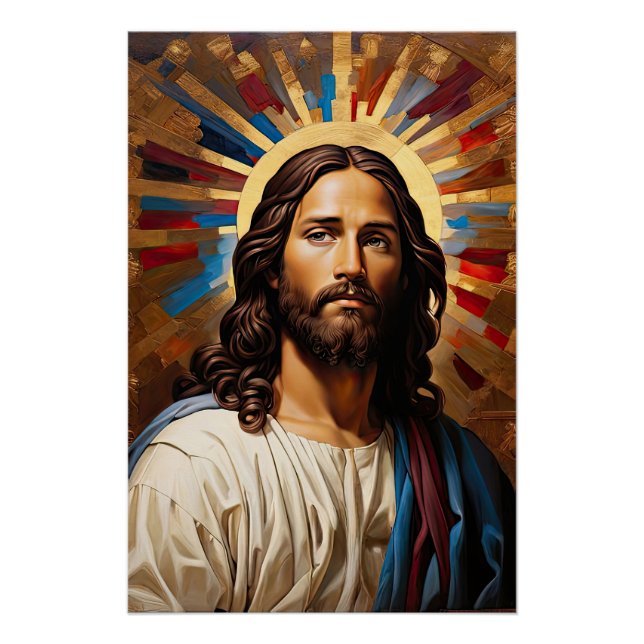 Póster Jesus Cristo - Luz da Fé (Frente)