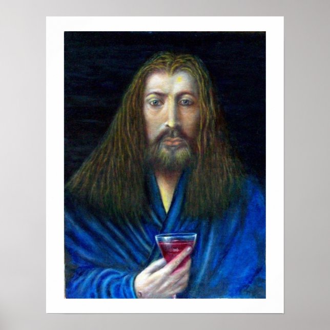PÓSTER JESUS CRISTO, O CÁLICE EM EMMAÚS (Frente)