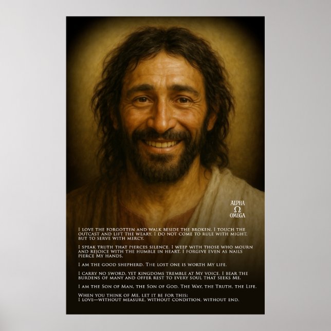 Poster Jesus Cristo - O Testamento Eterno (Frente)
