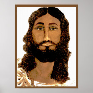 Póster Jesus Cristo. pintura/impressão