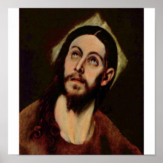 Póster Jesus Cristo por volta de 1580-1585