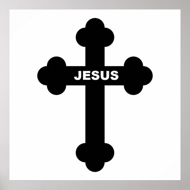 PÓSTER JESUS CROSS (Frente)