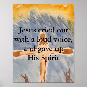 Poster Jesus Crusified