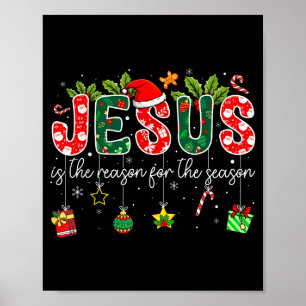 Poster Jesus É a Razão da Temporada de Natal Chris