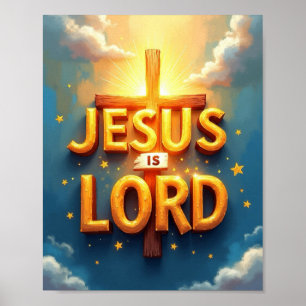 Poster Jesus é Deus