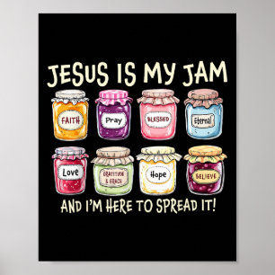 Poster Jesus É Meu Emperramento E Estou Aqui Para Espalha