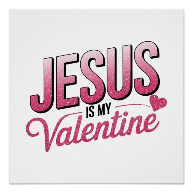 Póster Jesus É Meu Namorado (Frente)