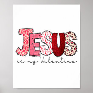 Poster Jesus É Meu Namorado Fé Cristã Religiosa Va