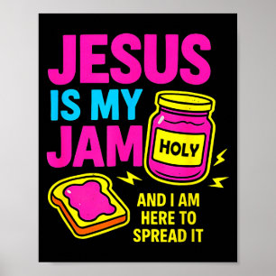 Poster Jesus é minha paixão e estou aqui para espalhar ve