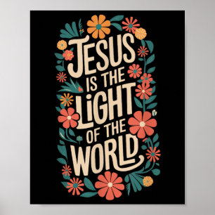 Poster Jesus é o cristão religioso leve