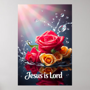 Poster Jesus é Senhor