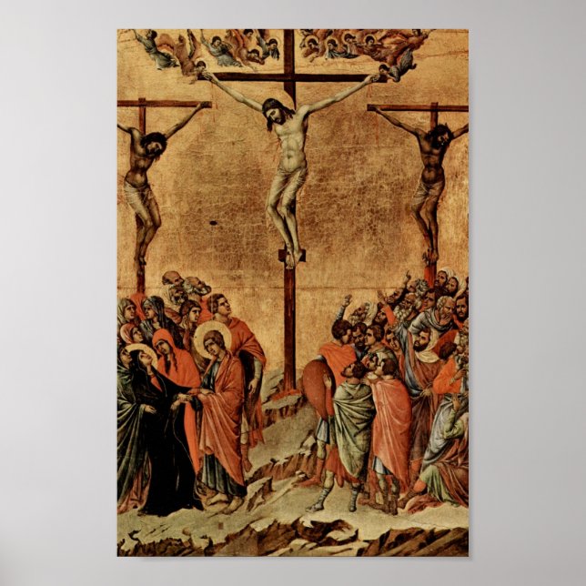 Poster Jesus entre dois ladrões (Frente)