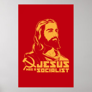 Póster Jesus era um socialista