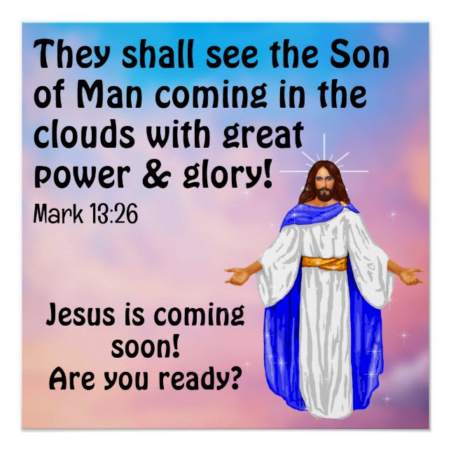 Póster Jesus está chegando! (Frente)