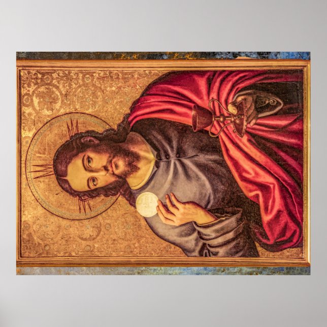 Poster Jesus Fine Art  (Frente)