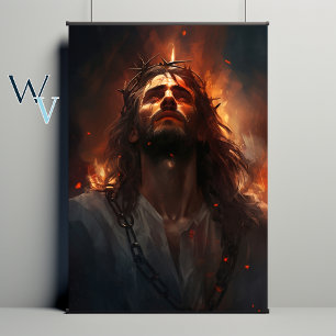Poster Jesus Fogo