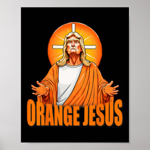 Poster Jesus Funny Trump