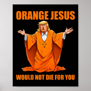 Poster Jesus Funny Trump 2