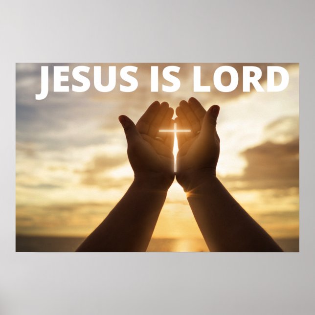 Poster Jesus Is Lord (Frente)
