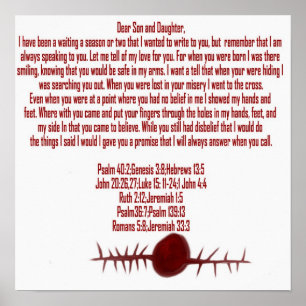 Póster Jesus' Love Letter