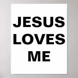 Poster Jesus me ama