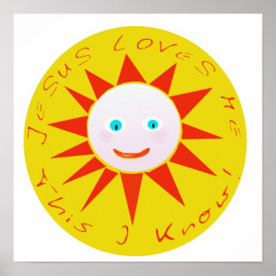 Póster Jesus me ama