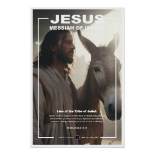 Póster Jesus - Messias de Israel