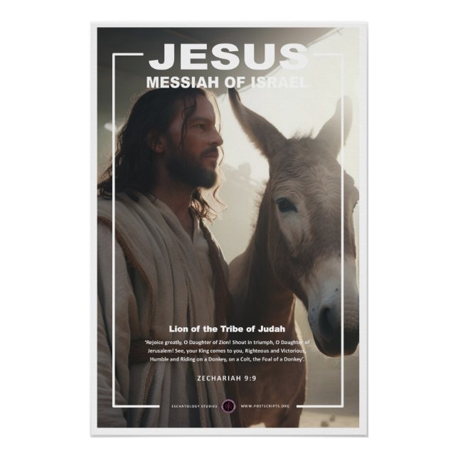Póster Jesus - Messias de Israel (Frente)